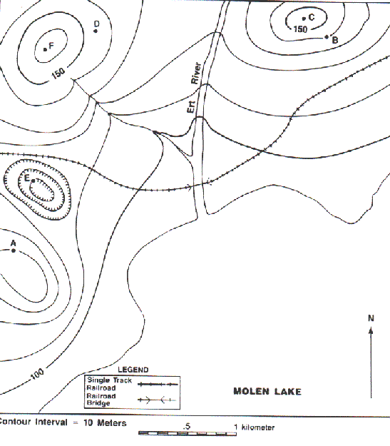 topographic map lab report